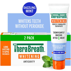 TheraBreath Whitening Oral Rinse & Toothpaste Bundle