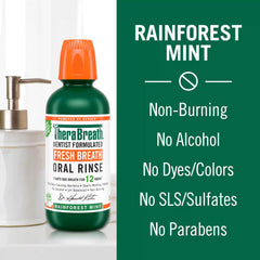 Fresh Breath Oral Rinse - Rainforest Mint