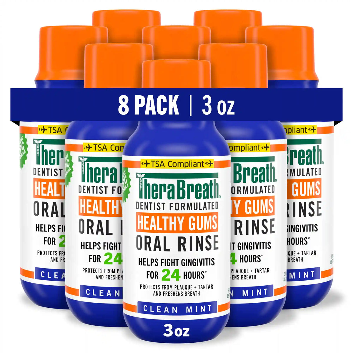 Healthy Gums Oral Rinse w/ Added CPC - Clean Mint