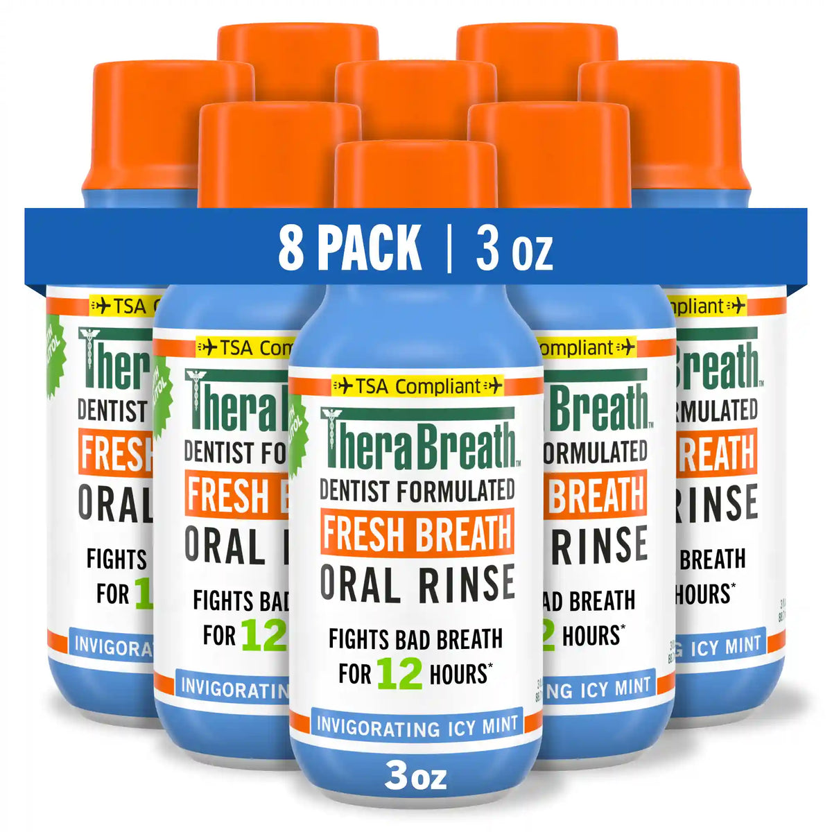 Fresh Breath Oral Rinse - Invigorating Icy Mint